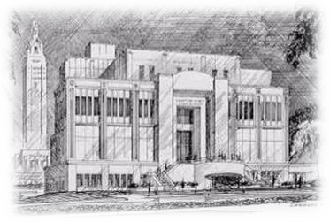 Sketch of Court Building