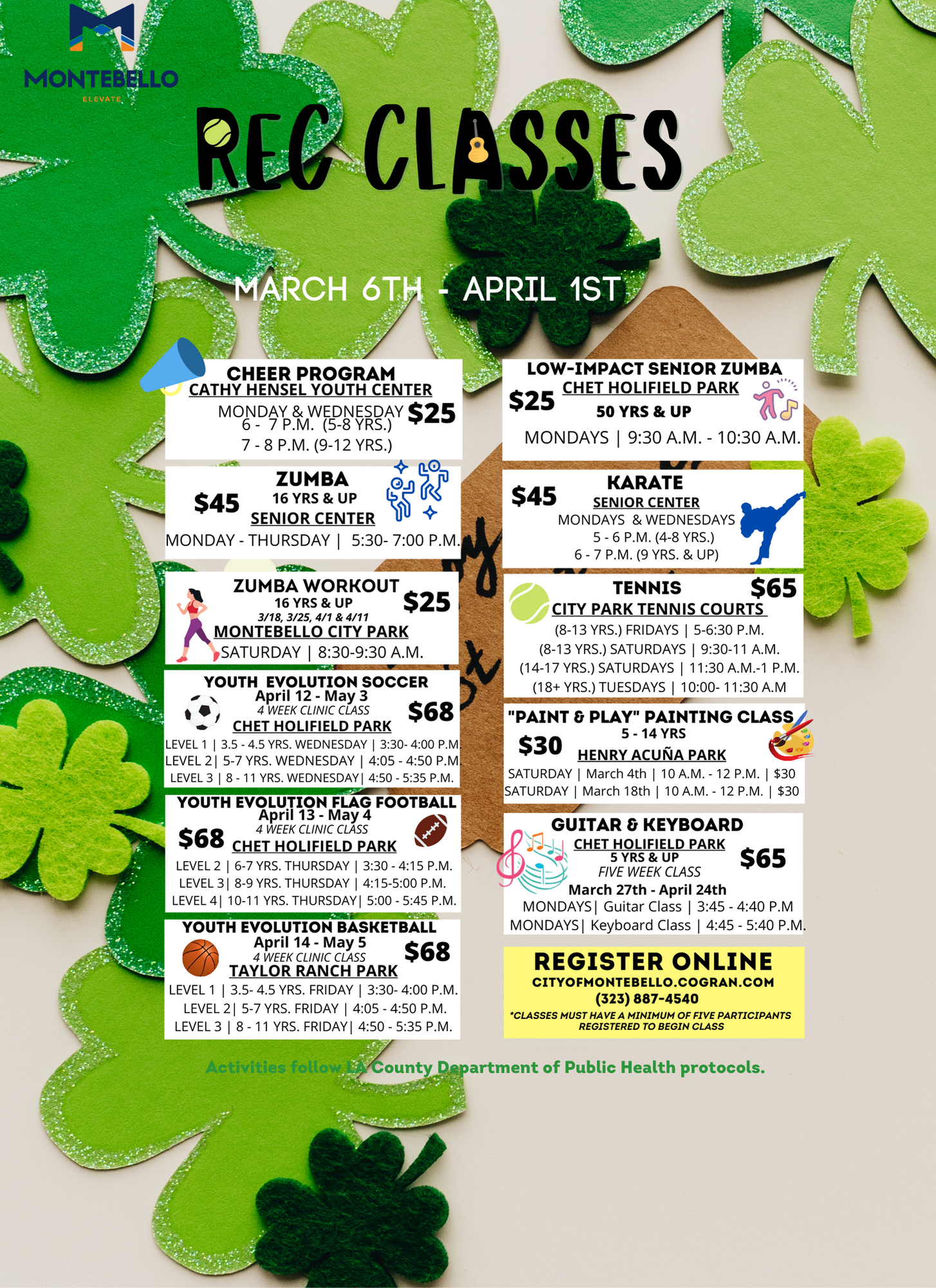 March Programs